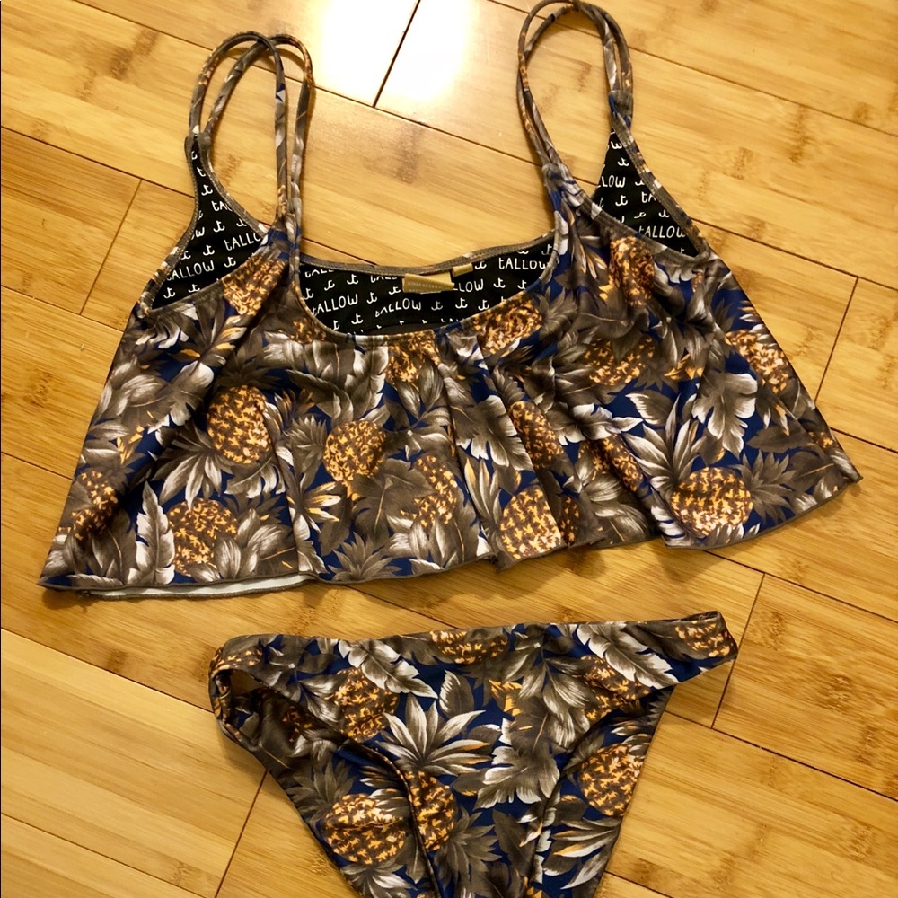 Tallow - 2 piece bikini pineapple print